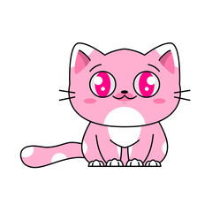 cat cute vector 6