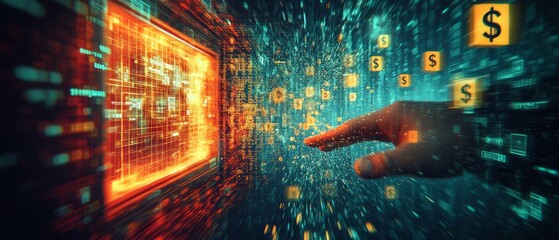 From Pixels to Profits, Digital Content Creation and Monetization