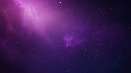Purple Cosmic Nebula