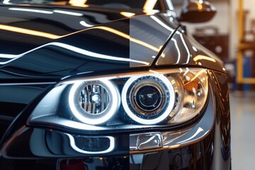 Optimally cleaning and polishing car headlights around the clock