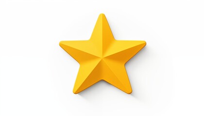 Obraz premium 3d golden star