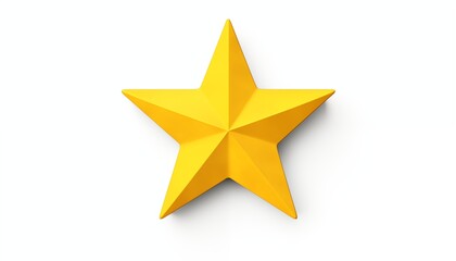 Obraz premium 3d golden star