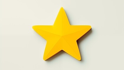 Obraz premium 3d golden star