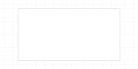 White background with checkered pattern. The background has a frame in the center. There is a frame in the middle with a black grid pattern. Vector editable mockup illustration.