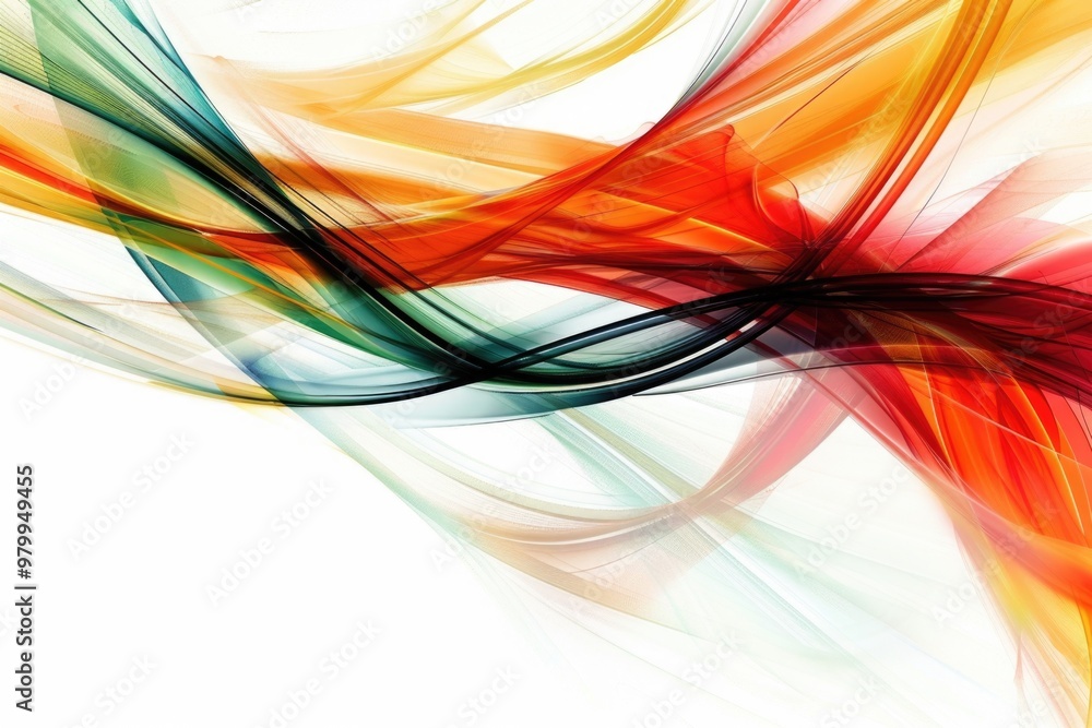 Poster close-up shot of a vibrant and imaginative abstract background, ideal for creative projects