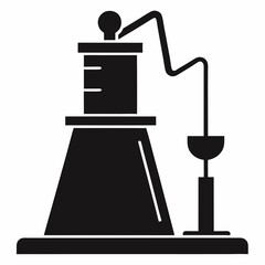  Chemistry Experiment Vector Art