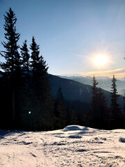 Alps Sunset 