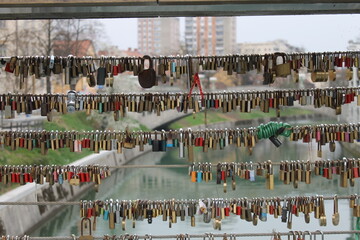 Love Locked: Keys and Romance on the Fence