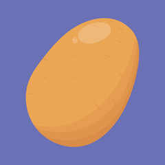 Potato Vegetable icon vector. potato vector icon. fresh potato vector.
