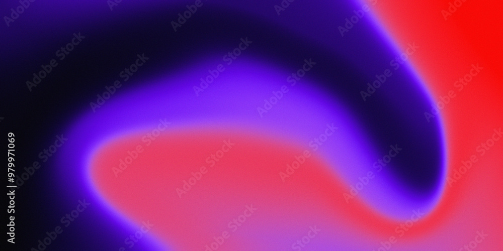 Poster grainy purple and red gradient background abstract representation of energy and motion