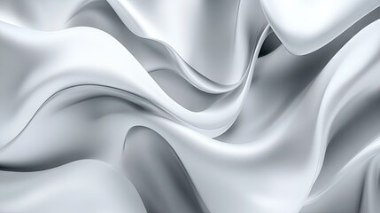 A bright gray abstract background with light gradients and flowing shapes, creating a modern and calming aesthetic.