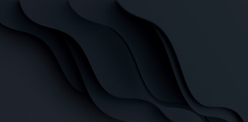 Abstract Black and Grey Gradient Background