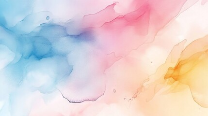 A Tranquil Pastel Watercolor Background