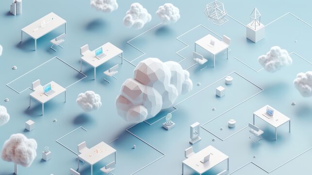 Cloud hosted centralized software accessible from multiple devices