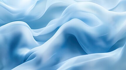 Obraz premium A soft blue abstract background with subtle geometric shapes and smooth transitions, perfect for a modern design.