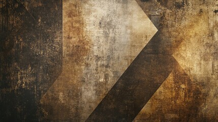 A textured brown abstract background with geometric patterns and natural textures, offering a modern, earthy feel.