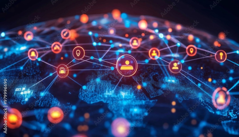 Poster break down barriers through seamless cross-border document collaboration.
