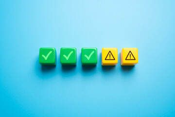 Errors and warnings. Unfinished tasks. Correct and incorrect answers. Failed the test. Point by...