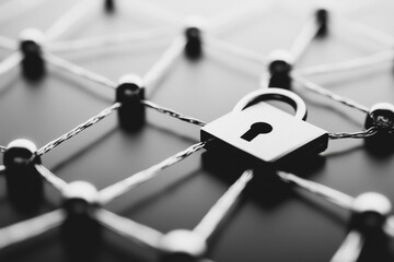 Schloss mit mehreren Knotenpunkten verbunden