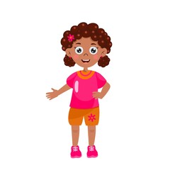 Happy kids vactor image 