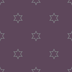Obraz premium cute hand drawn stars design, star seamless texture and pattern