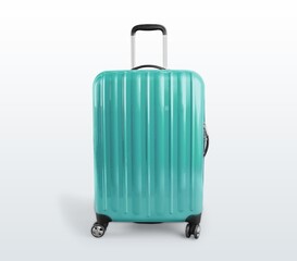 suitcase on wheels travel luggage for weekend