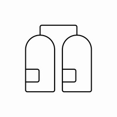 industry factory tank icon sign vector