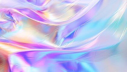 Obraz premium abstract background with holographic line wave