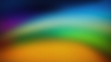 A vibrant abstract gradient blending rich blue, green, yellow, and purple hues, with a grainy texture, perfect for dynamic backgrounds, wallpapers, and modern digital designs