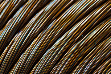 Detail of the induction plate coil.
