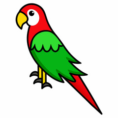 Parrot stock illustration