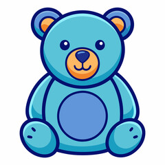 Cute baby panda cartoon character vector icon illustration. Children illustration animal nature concept. Flat Cartoon Style stock illustration