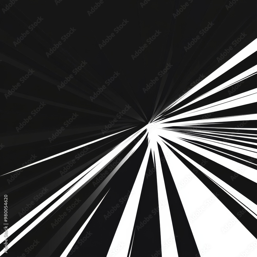 Poster dynamic speed lines vector illustration for high-energy and fast-paced designs. clean and modern wit