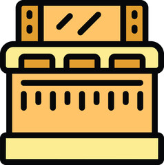 Bakery display showing a variety of freshly baked bread and pastries, inviting customers to indulge in delicious treats