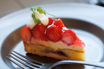 イチゴのタルト