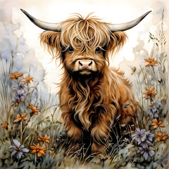 scottish highland cow
