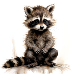 Obraz premium raccoon