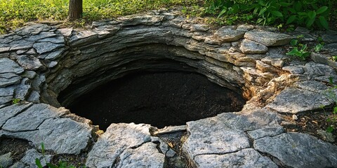 Fototapeta premium sinkhole