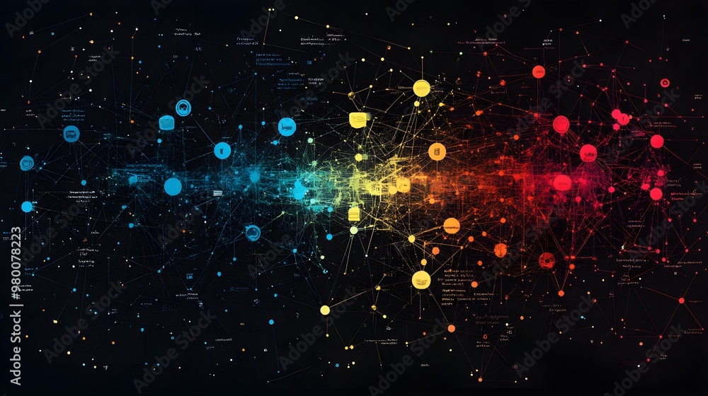 Wall mural community connections feature a map or network design showing the connections within the community.
