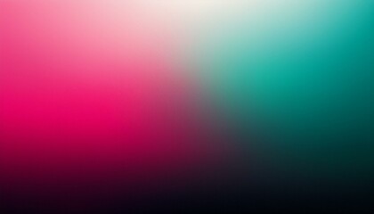 Fototapeta premium Teal pink white black color gradient background