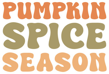 Pumpkin Spice Season | Cute Autumn Design | Vector Art