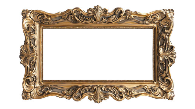Delikatnie zdobiona prostokątna ramka w stylu vintage, idealna do oprawienia zdjęć lub grafik. Jej klasyczne wykończenie dodaje elegancji i nostalgii.