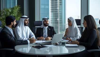 business people in office