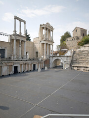 Obraz premium Roman theatre of Philippopolis in city of Plovdiv, Bulgaria
