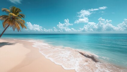 Obraz premium Tropical Paradise Beach