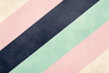 Abstract Diagonal Stripes Background with Pastel Colors and Texture