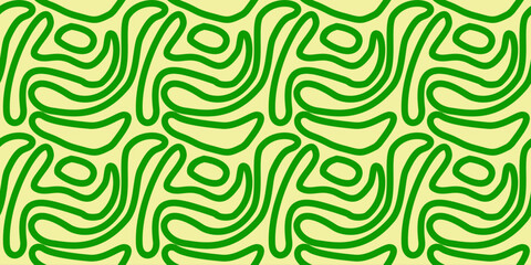 Fototapeta premium hand drawn lines, texture. Abstract line art seamless background vector. line art design for wall art, wallpaper, cover, printable painting. Vector illustration.