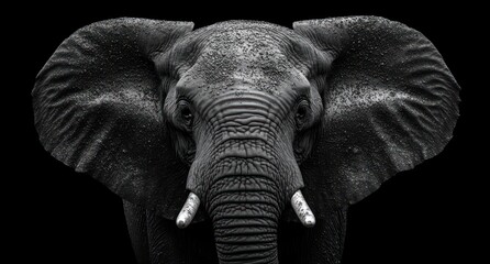 Fototapeta premium Portrait of an Elephant