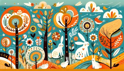 "Jardines Encantados: Aventuras de Colores"