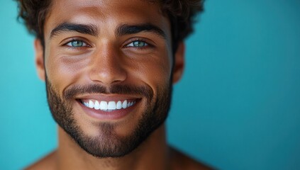 Obraz premium Smiling Man Portrait